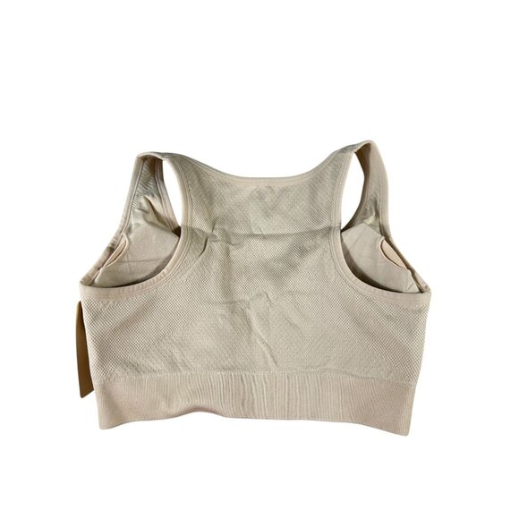 NEW Truekind Bra Daily Comfort Posture Nude Wireless Sz Large Lightly Padded - Picture 9 of 9